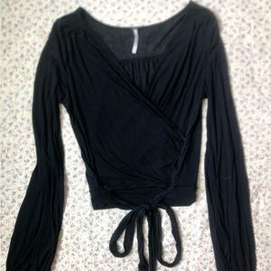 Free People Wraparound Top!